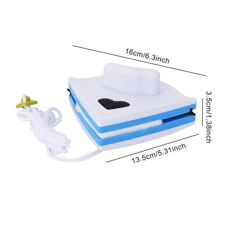 Magnetiline aknapuhastusvahend klaasipuhasti Kahepoolne aknapuhastaja klaasipuhasti Kolmnurkne magnetklaasi puhasti klaasipuhasti klaasipuhasti