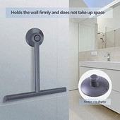 Komplekts dušas tīrītāju stikla tīrītājs ar pp silikona kronšteinu vannas istabas spoguļu tīrītājs stikla tīrītājs stikla tīrītājs logu tīrītājs