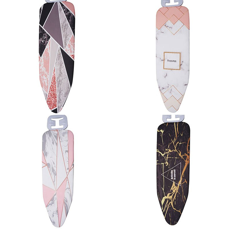 140x50 cm lyginimo lentos dangtelis marmurinis spausdinimas lyginimo lentos dangtelis karščiui atsparus paminkštintas dėklas namų valymo įrankiams namų valiklis