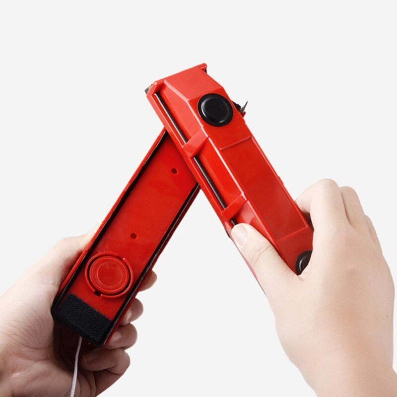 Mágneses ablaktisztító kétoldalas üveghűtő szerszám Üvegtörlő egy-/dupla üvegezésű ablakokhoz Leesésgátló háztartási tisztítószer