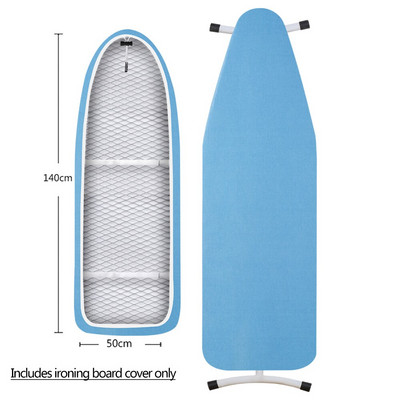 Lyginimo lentos užvalkalas Atsparus nudegimui, medvilninio audinio lyginimo užvalkalas su paminkštinimu, šilumą atspindintis, 140x50 cm