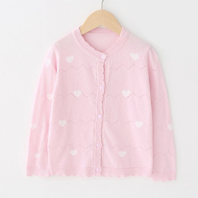 Bērnu veste meitenēm balta 100% kokvilnas džemperis meiteņu jaka mētelis 2 3 4 6 8 10 gadi 2022 bērnu apģērbi OKC195126