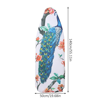 140x50CM Spring Bird Series Дигитален печат Дъска за гладене Калъфка Топлоизолация Полиестер Подходяща за повечето размери за гладене НОВО