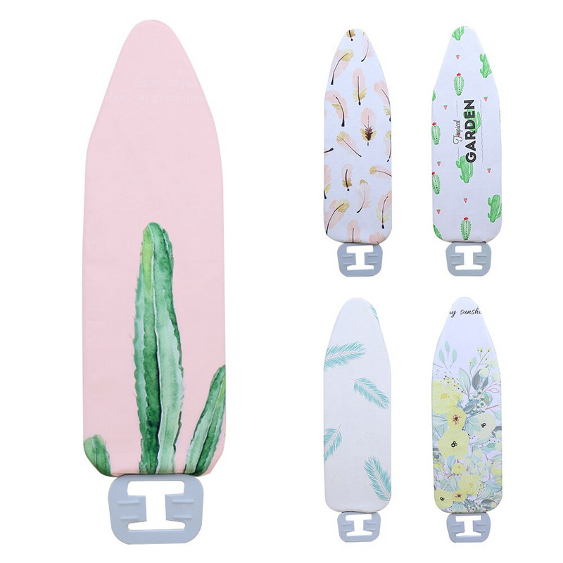 Újrafelhasználható, mosható, csúszásmentes, tartós digitális nyomtatott vastag könnyű vasalódeszka huzat nagy védelem csere hőálló