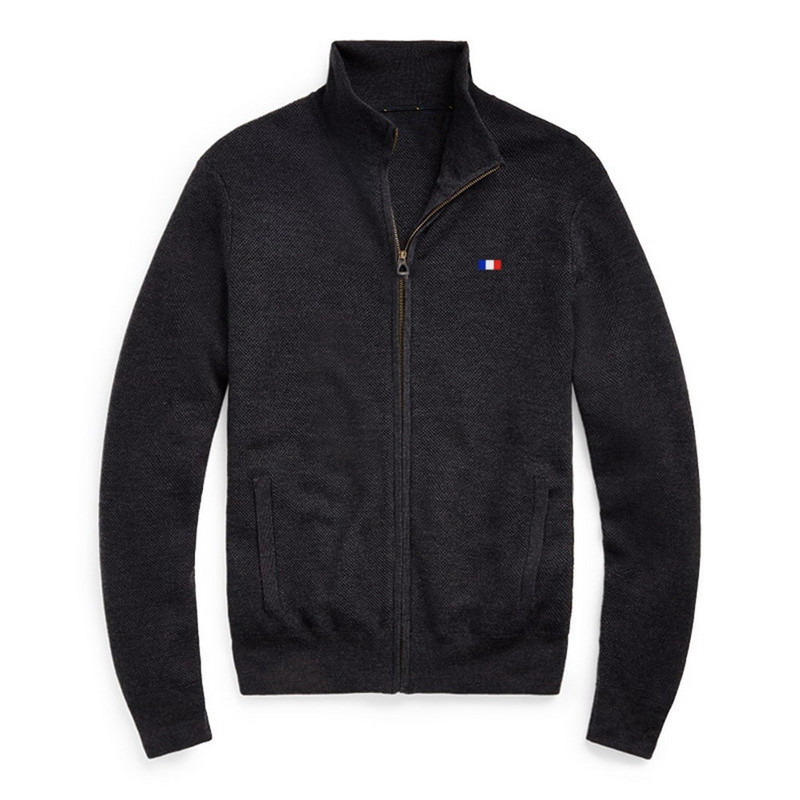 Augstas kvalitātes vīriešu jaka Rāvējslēdzējs Homme džemperis rudens ziemas populārākais IZMĒRS M līdz 3XL Klasisks ikdienas Francijas džemperis 8503