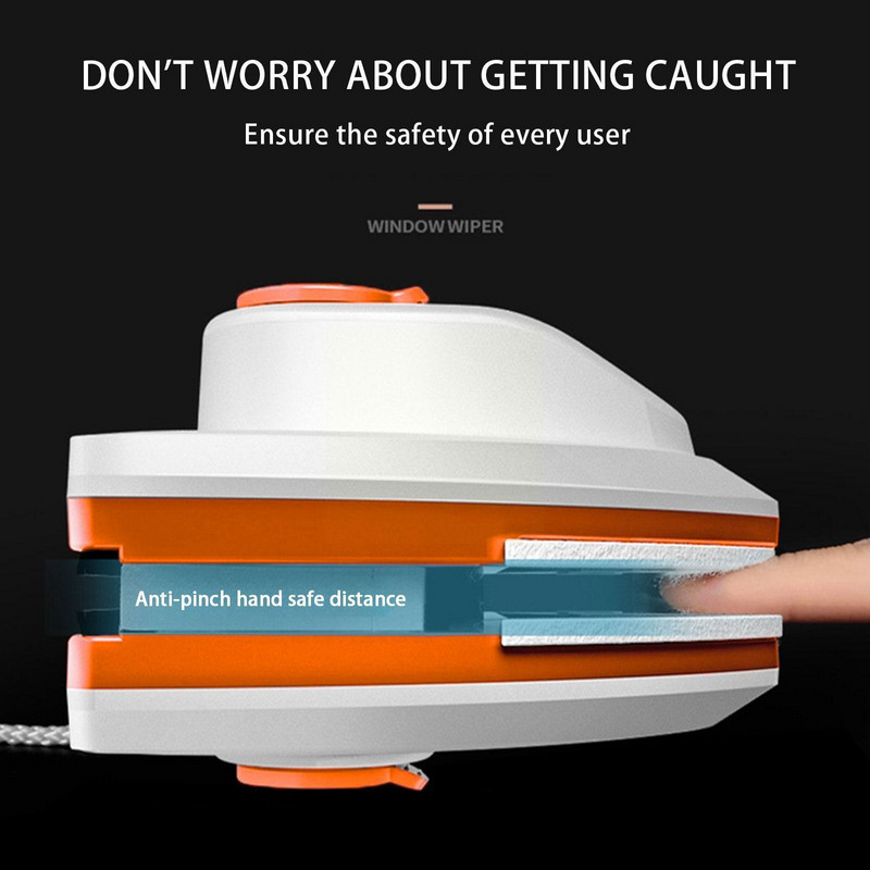 Automaatne kahepoolne magnetiline aknapesuri vett väljalaskev puhastihari majapidamises kasutatavaks aknapesuks Spetsiaalne aknapuhastusvahend M2F9