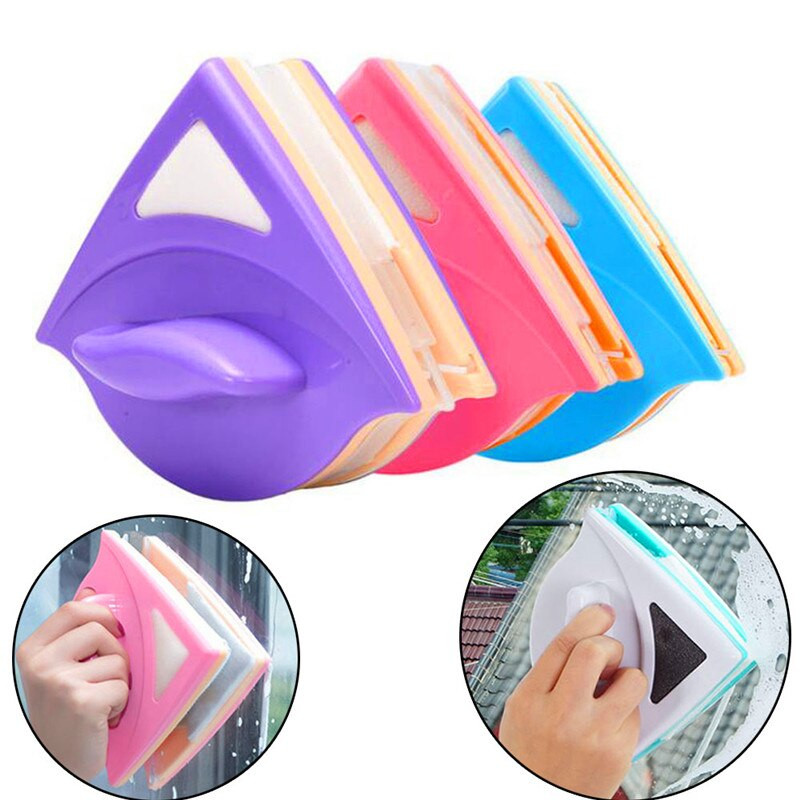 Kahepoolne magnetklaasihari, mikrokiust klaasipuhasti puhastusvahend, magnetiline topeltklaasiga seest ja väljast puhastusvahendid 15-24 mm