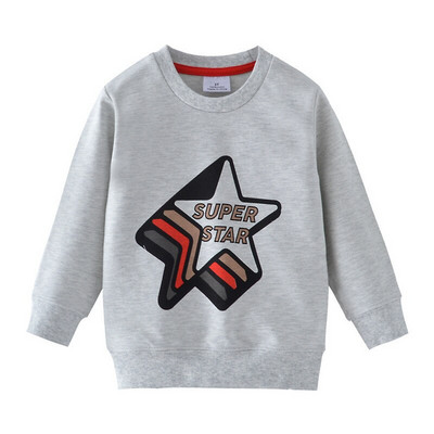 Lēcieni metri Jaunas ierašanās Automašīnas Drukāt Zēnu Džemperi Rudens Pavasaris Bērnu Apģērbi Garās Piedurknes Topi Ar kapuci Sporta Krekli