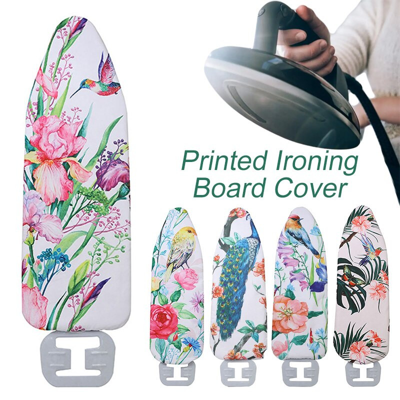 140*50cm gludināmā dēļa pārvalks, neslīdošs plakans karstumizturīgs mājsaimniecības gludināmā dēļa pārvalks Viegli pieguļošs gludināmā paliktņa pārvalks