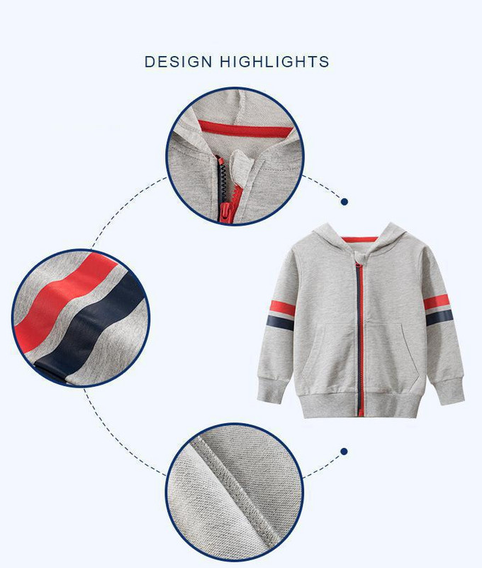 Bērnu zēnu kokvilnas jakas 1-6 g Bērnu zēnu virsdrēbes Sporta jaka zēniem 2022. gada pavasaris Maziem bērniem vienkrāsains, plāns mētelis