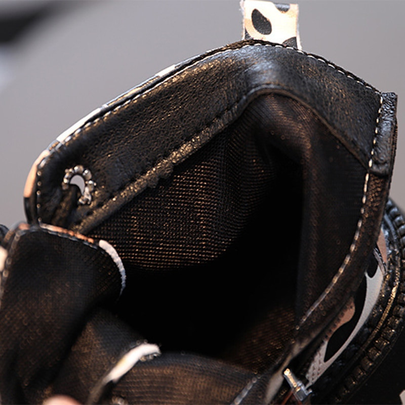 Unisex Φθινόπωρο Χειμώνας Παιδικές Κοντές Μπότες Street Style Ζέβρα Παπούτσια για αγόρια Μόδα ροζ λεοπάρ Παιδικές μπότες για κορίτσι E10081