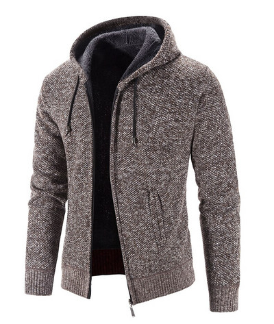 Rudens žiema Vyriški šilti megztiniai Kašmyro vilna Užtrauktukas Kardiganas Paltas Vyras Kasdienis trikotažas Striukė Vyriški drabužiai