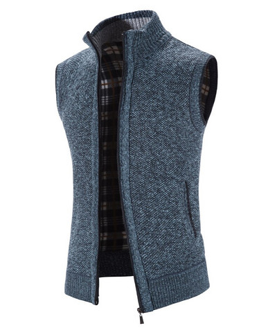 Rudens žiema Vyriški šilti megztiniai Kašmyro vilna Užtrauktukas Kardiganas Paltas Vyras Kasdienis trikotažas Striukė Vyriški drabužiai