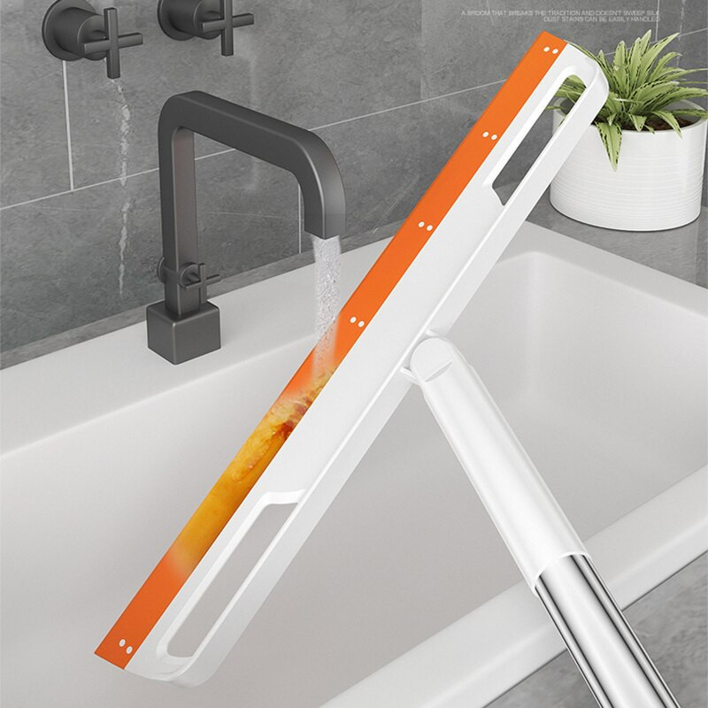 Padlótisztító lehúzó szilikon varázsseprű kisállatszőr porseprű állítható padló ablakmosó törlő háztartási tisztítóeszközök
