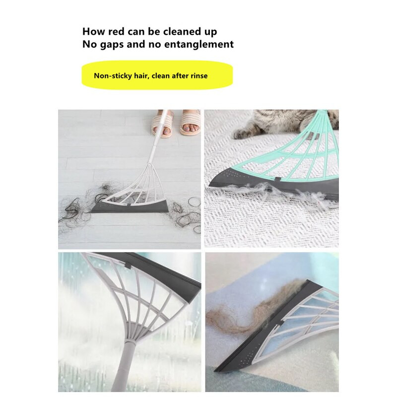 Magic Broom Ablakmosó Törlő Szilikon Spatula Felmosó Többfunkciós Háztartási Otthoni Padló Üvegkaparó Tükörtisztító Termék