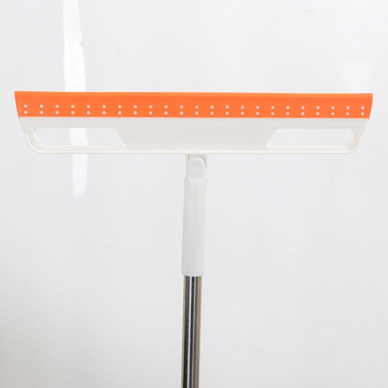 Jauns karsto logu rakelis ar garu rokturi, kas viegli notīra ūdeni un noņem netīrumus un matus mājas tīrīšanas piederumiem