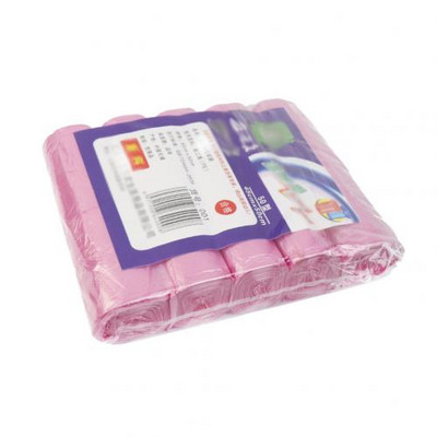 6 krāsas mājsaimniecības 5 ruļļi vienreizējās lietošanas atkritumu tvertnes ieliktnis Plastmasas atkritumu maiss Roll Cover Mājas atkritumi Trash Glabāšanas konteineru maisi