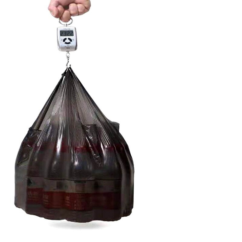 100 vnt 45 * 50 cm storio didelių spalvų klasifikacija plokščios burnos šiukšlių maišai buitiniai vienkartiniai 5 ritiniai plastikiniai šiukšlių maišai