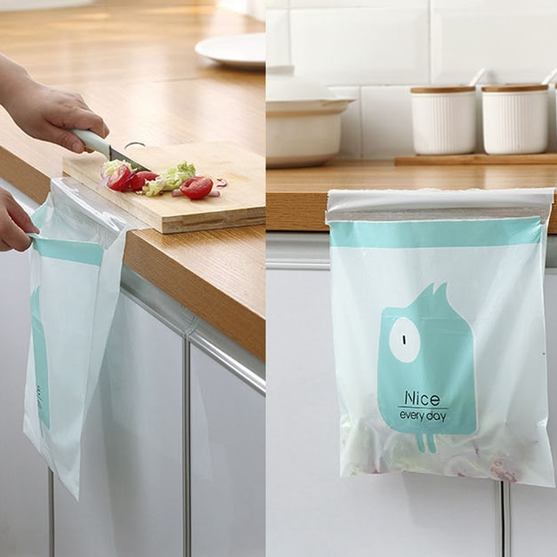 15 vnt. Vienkartinės automobilių šiukšlių virtuvės šiukšlių maišai Lipnios automobilio sėdynės nugarėlė Auto Sandėliavimo Šiukšlių maišas Biologiškai skaidūs šiukšlių maišai