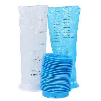25pas торбички за повръщане Еднократни торбички за повръщане за облекчаване на гаденето Морска болест Морска болест и чанта за почистване на морска болест