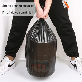 15бр./Рула торби за боклук Торби за боклук за еднократна употреба Голяма торба за боклук Кофа за боклук Кошче за боклук Кутия за съхранение Държач Кошче за боклук Кухня Удобен