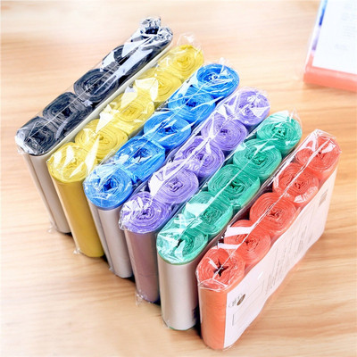 NEW 5 Rolls 1 pack 100Pcs Household Disposable Trash Pouch Kitchen Storage Garbage Bags Cleaning Waste Bag Plastic Bag