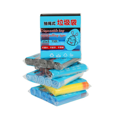 45 * 50 15 katra spole automātiska saplūstoša aukla maisi maisi sabiezēšana šņorēšana virtuves atkritumu maisi klēpjdators