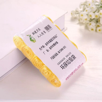 100 gab. Atkritumu maisi Vestes stila uzglabāšanas maiss mājas atkritumu maisiem