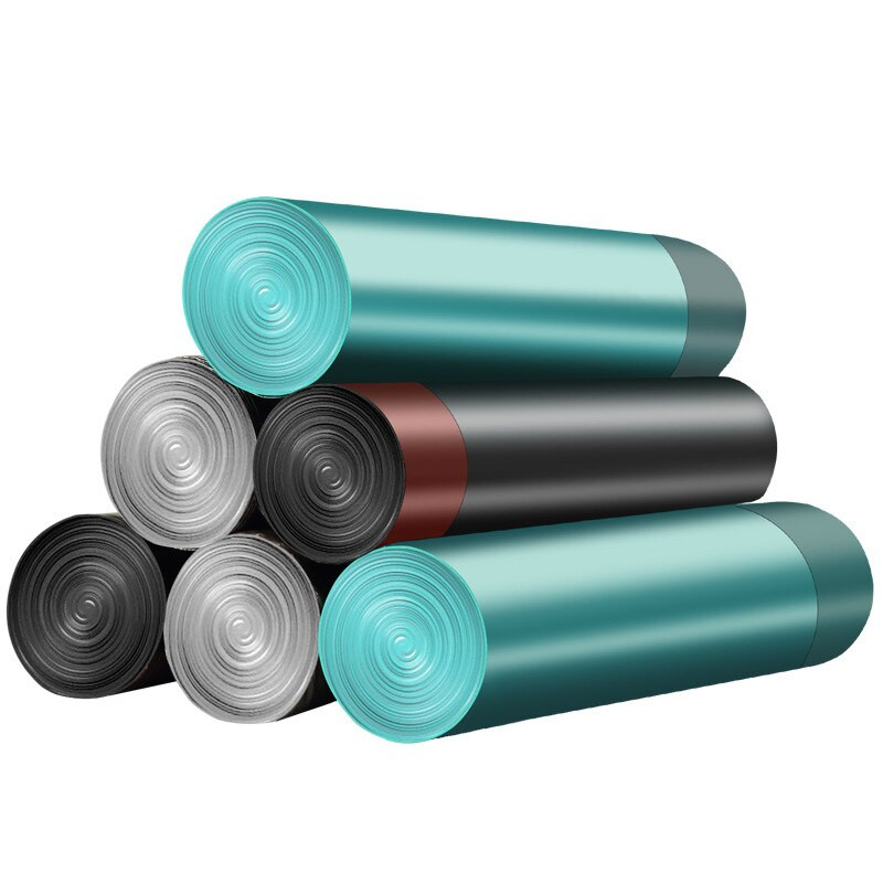 Szemeteszsák Eldobható vastagított szemeteszsák Konyhai takarítás műanyag zacskó háztartási 30 DB mellényszerű szemetes tároló táska