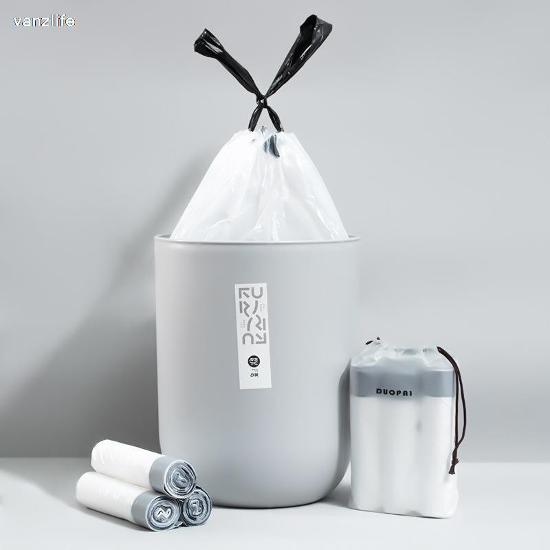 vanzlife klasifikācija velkamās auklas maiss virtuves iepakojums liels atkritumu maiss portatīvie vienreizlietojamie sadzīves plastmasas organizēšanas maisiņi