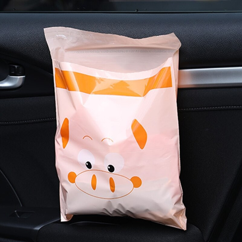 60 iepakojumu noslēdzams ūdensnecaurlaidīgs, noplūdes necaurlaidīgs vemšanas maisiņš