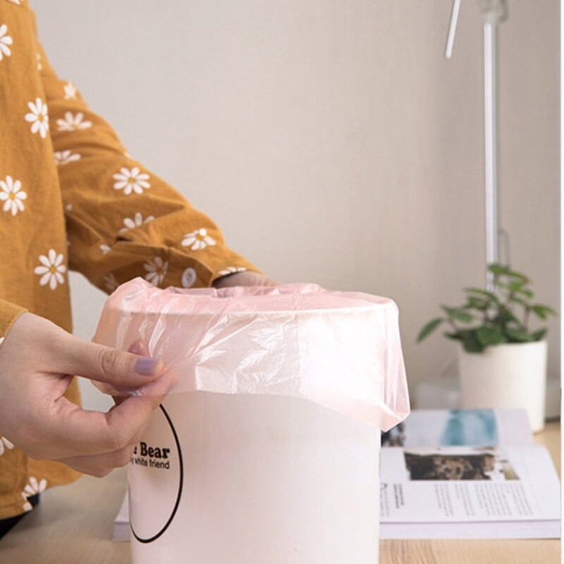 90 kom/rola Male deblje vreće za smeće Kuhinjska posuda za smeće Mini jednokratna kanta za smeće Plastična vrećica Jednokratne vrećice za kupaonicu u automobilu