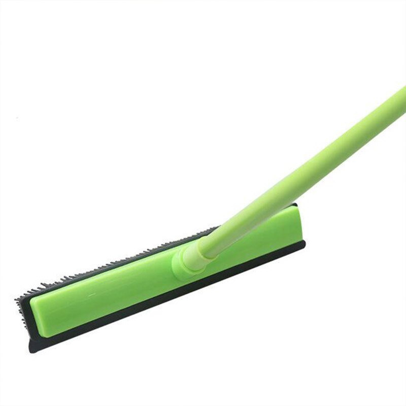 Grīdas matu slotas putekļu skrāpis un mājdzīvnieku matu pūku noņemšanas ierīce teleskopiskais tīrītājs bez roku mazgāšanas Mop Clean Wipe Window Tool