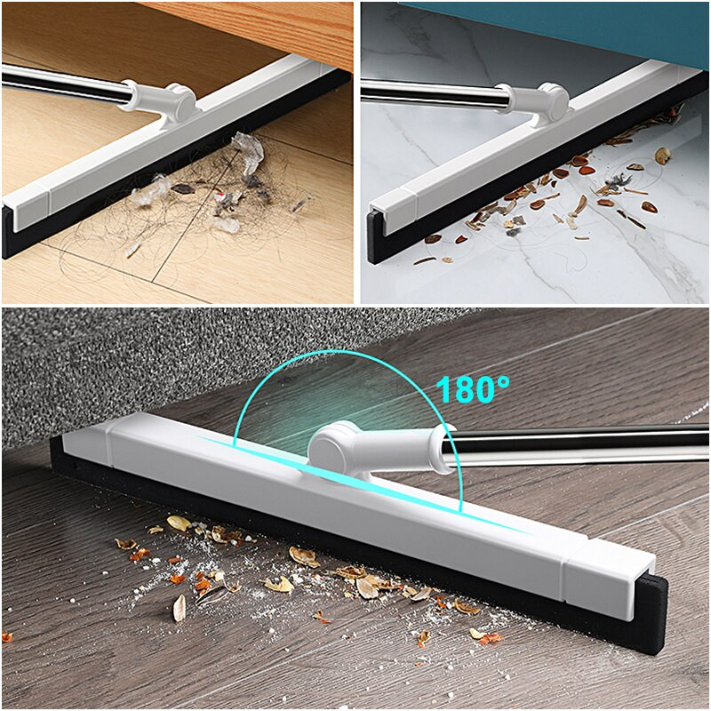 Grindų valytuvas Magic Broom Reguliuojamas grindų valytuvas plytelių valymui Ilgos rankenos grindų šepetys Naminių gyvūnų plaukų šluotos grindų valymo įrankiai