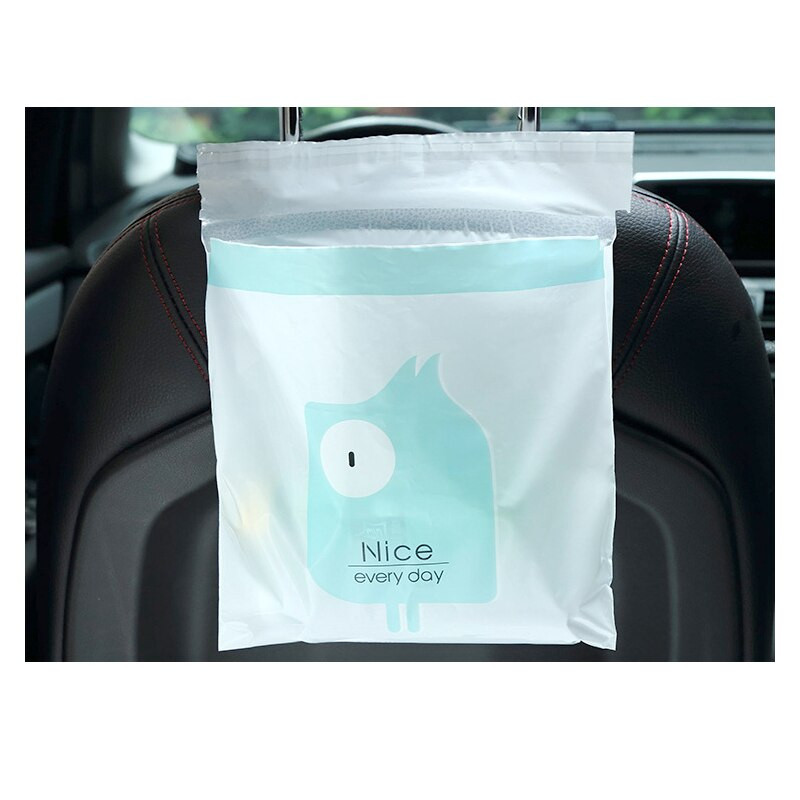 15gab Vienreizējās lietošanas pašlīmējošās automašīnas bioloģiski noārdāmo atkritumu atkritumu turētājs atkritumu uzglabāšanas maiss automašīnu transportlīdzekļu biroja virtuvei