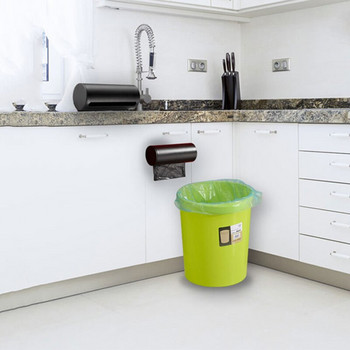 1 τεμ. Επιτοίχια θήκη σκουπιδιών Κουτί Κουζίνας Μπάνιου Κρεμαστά σκουπίδια Πλαστική τσάντα αποθήκευσης προμήθειες σπιτιού