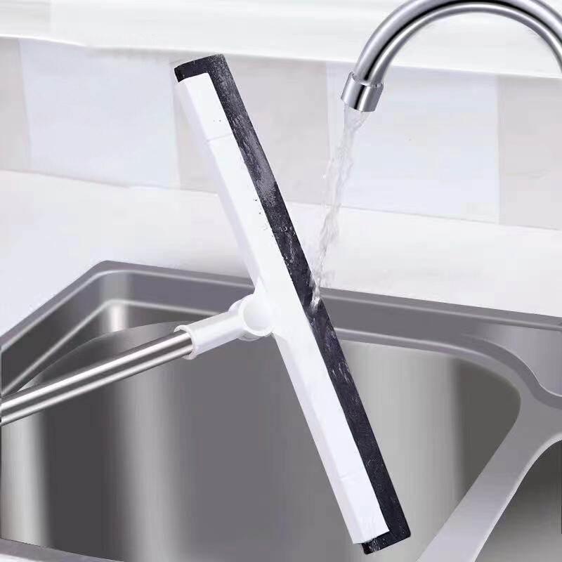 Grīdas tīrīšanas birste Rotējams logu stikla tīrītājs ar garu rokturi Virtuves Vannas istabas Grīdas rakelis Mājsaimniecības tīrīšanas instrumenti