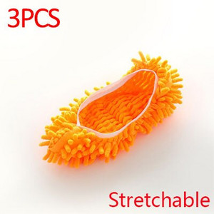 3GAB Noņemami slaucīšanas apavi Šenila Mopu pārvalks Dry Wet Dual Purpose Lazy Mop Cover Vannas istabas piederumi Mājsaimniecības tīrīšanas rīks