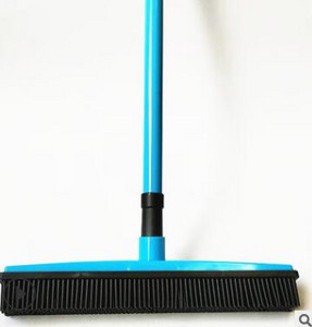 Reguliuojama guminė šluota plaukų dulkių grandiklis Naminių gyvūnėlių kilimų šalinimo šluota be rankų plovimo šluotų grindų šepečių valymo šluota 2020 m.