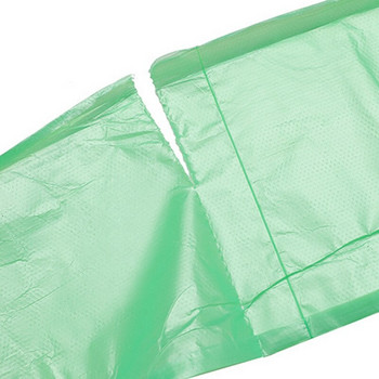 2 ролки 50 X 46 см торби за боклук Едноцветни дебели екологични пластмасови торби за боклук Найлонова торба за еднократна употреба, зелена и червена