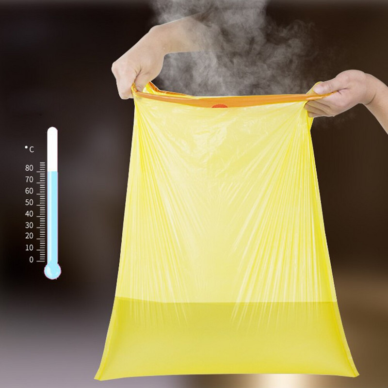 15 kom/1 rola Vreća za smeće za jednokratnu upotrebu Kuhinjske vreće za smeće Kuhinjske vreće za smeće Skladištenje Ručke s vezicom Neprljave ruke Plastične vreće za skladištenje