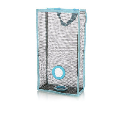 Organizators Piekārts Tīkla atkritumu maiss organizador Dozators Virtuves sienas stiprinājums Atkārtoti lietojami pārtikas preču maisiņi Turētājs Tīkls atkritumu maisu glabāšana