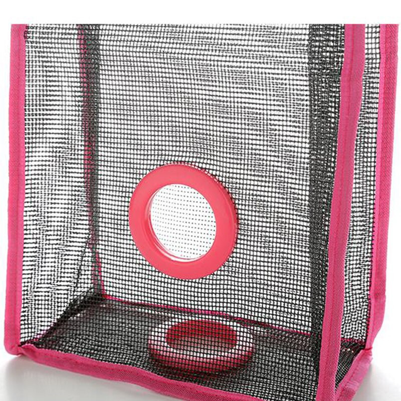 Organizators Piekārts Tīkla atkritumu maiss organizador Dozators Virtuves sienas stiprinājums Atkārtoti lietojami pārtikas preču maisiņi Turētājs Tīkls atkritumu maisu glabāšana