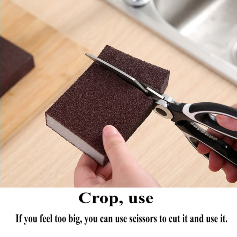 Magic Sponge Nano Eraser rozsdaeltávolító kefe edény tisztító csiszoló vízkőmentesítés Clean dörzsölő edények Konyhai szivacstisztító tartozékok