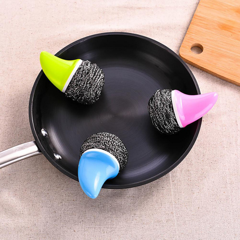 Köögi puhastuskäepidemega nõudepesuharjad roostevabast terasest traatkuulipott puhashari nõudepesuhari tööriistatarvikud