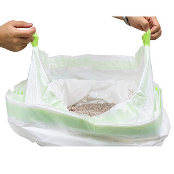 7 ΤΕΜ Φορητό σπιτικό υγιεινό κορδόνι περίσφιξης Cat Dogs Sand Filter bags επαναχρησιμοποιούμενες κουτιά απορριμμάτων κουταβιού Δίσκος οικιακής χρήσης αξεσουάρ Προμήθειες για κατοικίδια