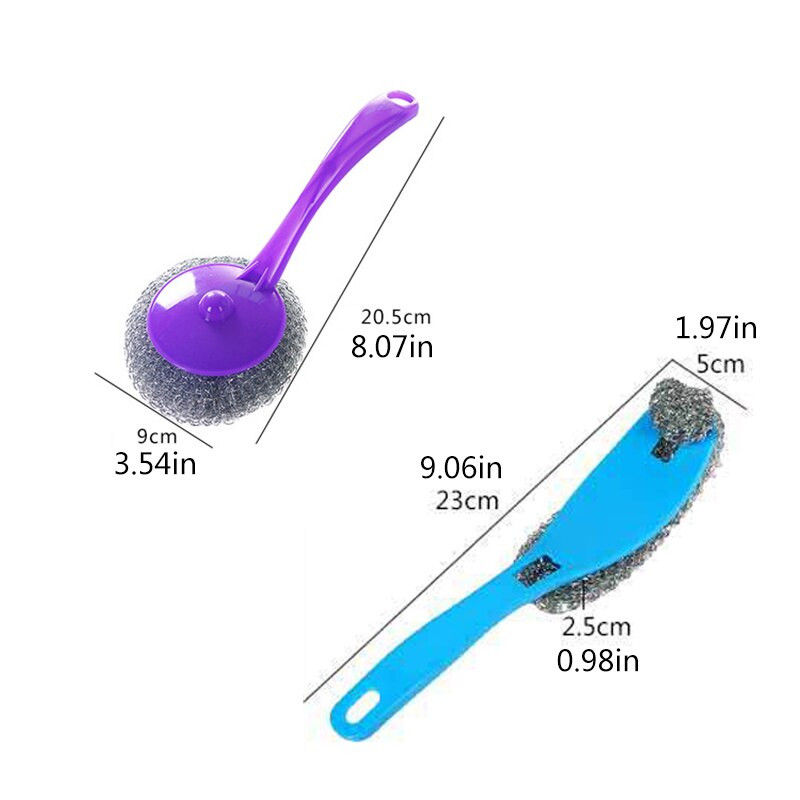1 tk roostevabast terasest traadist nõudepesumasin Puhastuspalliga potti pika varrega harjad pesuri köögipoti pesemise tööriist
