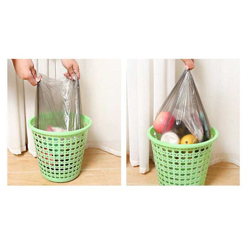 100 kom Vreće za smeće Vreća za pohranu u stilu prsluka Za kućni otpad Vreće za smeće Kuhinja Dnevni boravak i kupaonsko smeće