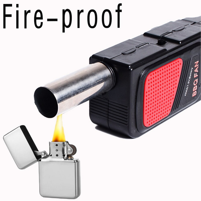 Barbekjū ventilators Elektriskais grila gaisa pūtējs āra gatavošanai Grila grila komplekts Piknika rīks Rokas elektriskais grila ventilators Kempinga piederumi