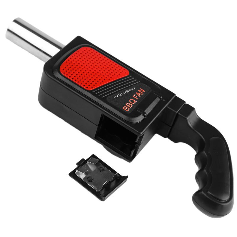Barbekjū ventilators Elektriskais grila gaisa pūtējs āra gatavošanai Grila grila komplekts Piknika rīks Rokas elektriskais grila ventilators Kempinga piederumi